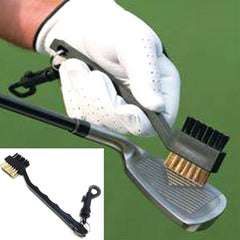 Golf Club Groove Putter Wedge Ball Cleaning Brush