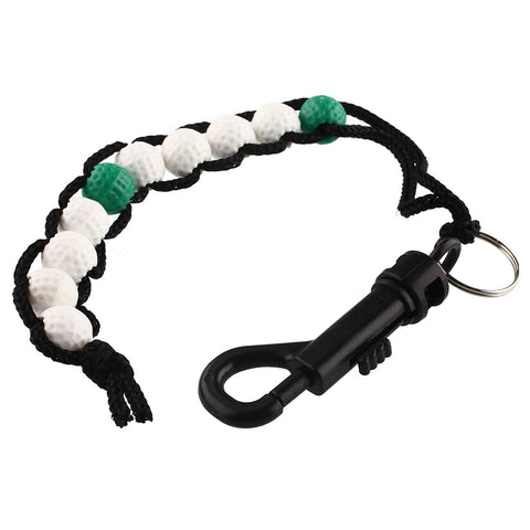 Relefree Useful Golf Stroke Score Counter Plastic Golf Ball Beads