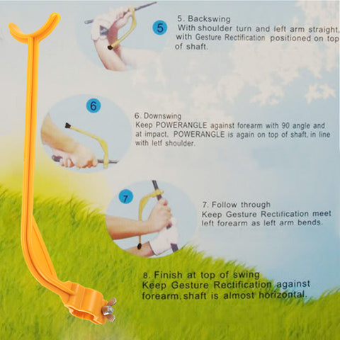 Golf Swing Trainer Educational Practice Guide Beginner Gesture  Alignment