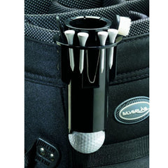 Golf Ball Tee Holder Golf Pro Clip Caddy with Nylon Brush Divot Tool
