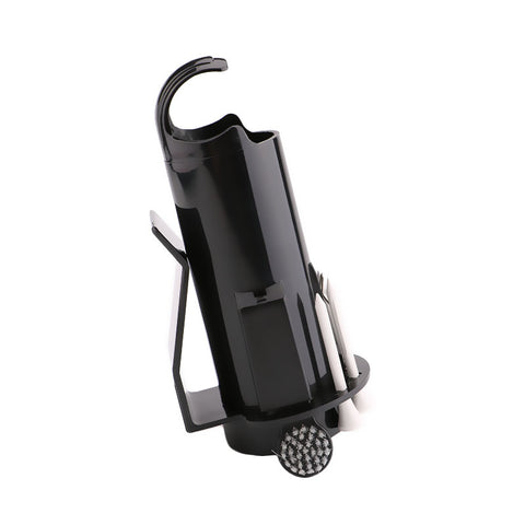 Golf Ball Tee Holder Golf Pro Clip Caddy with Nylon Brush Divot Tool