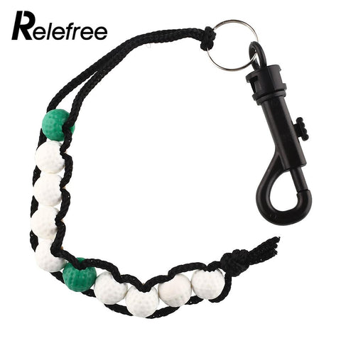 Relefree Useful Golf Stroke Score Counter Plastic Golf Ball Beads