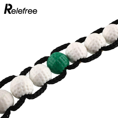 Relefree Useful Golf Stroke Score Counter Plastic Golf Ball Beads