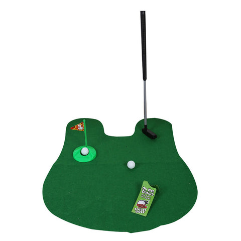 Potty Putter Toilet Golf Game Mini Golf Set