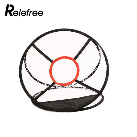 Golf Pop UP Indoor Outdoor Chipping Pitching Cages Mats Practice Easy Net